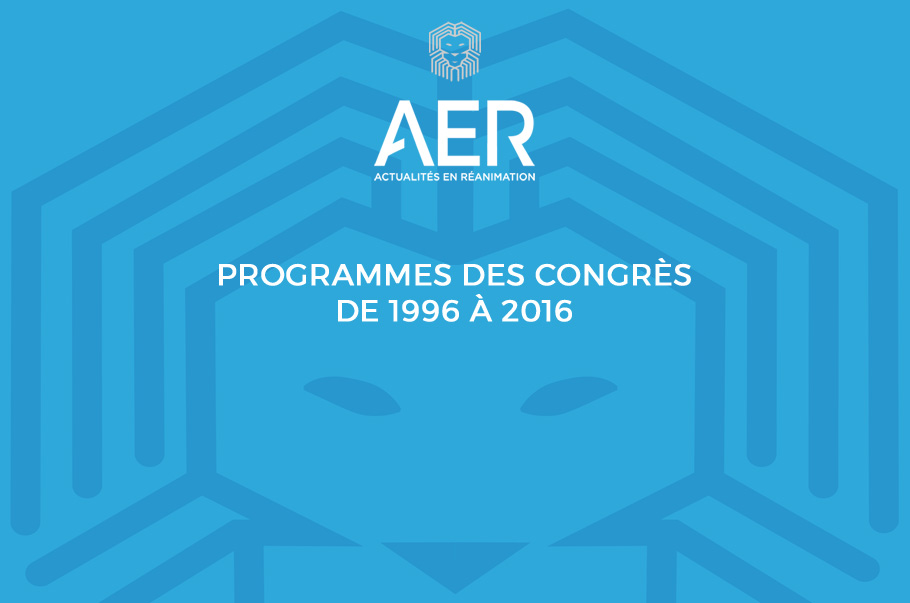 Image - archives congrès aer de 1996 à 2016
